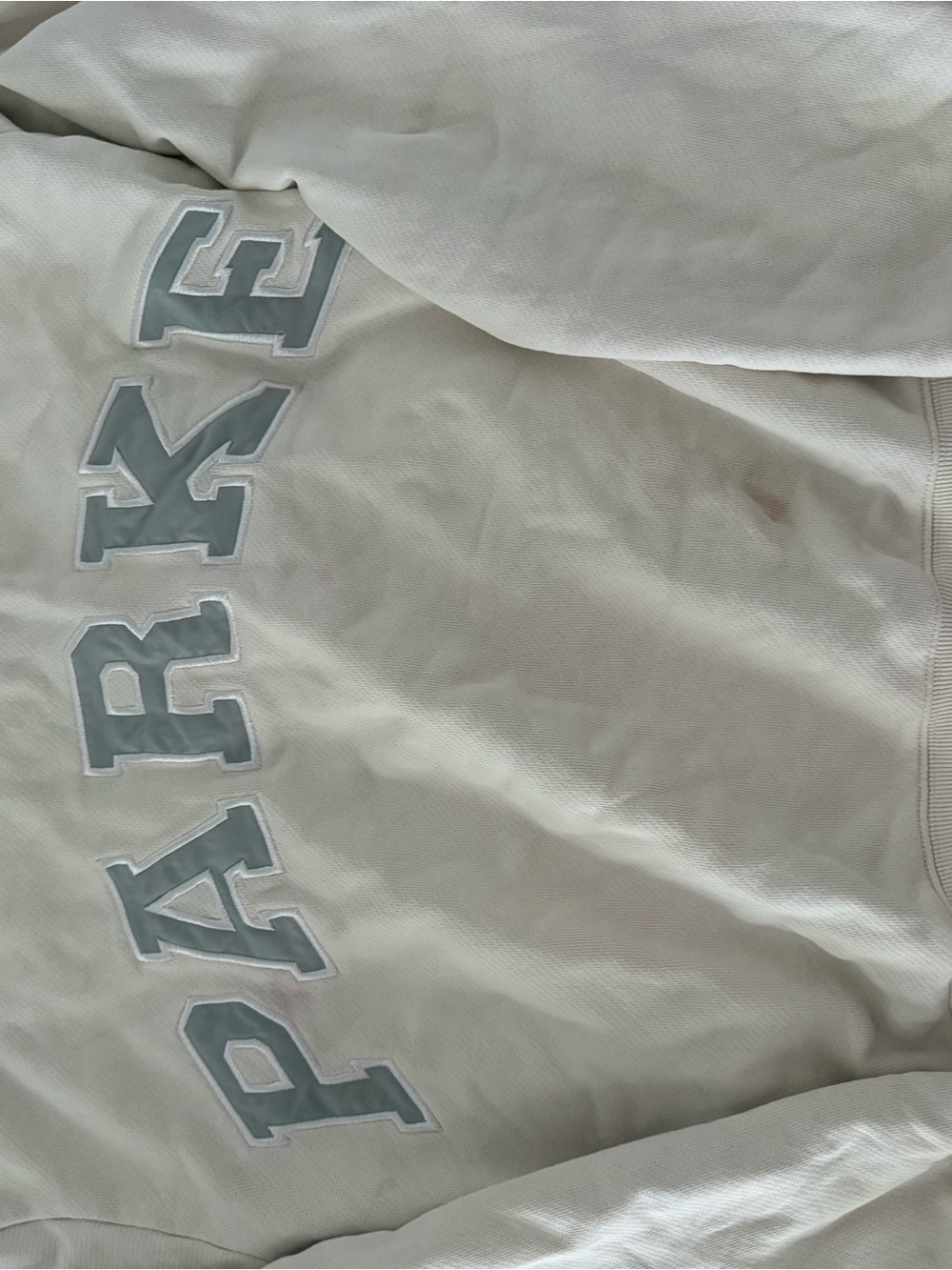 PARKER Women's Cream Pullover Sweatshirt